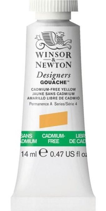 Winsor & Newton Designers 890 Tüp Sarı 14 ml Guaj Boya