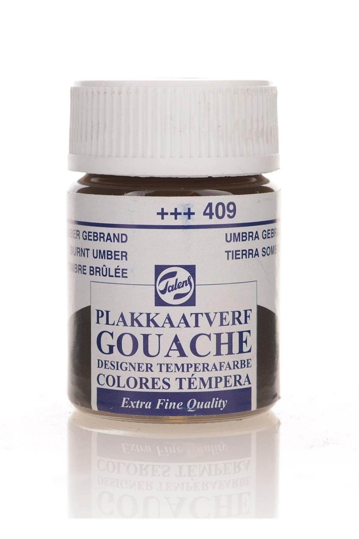 Talens 409 Burnt Umber Kahverengi 16 ml Guaj Boya