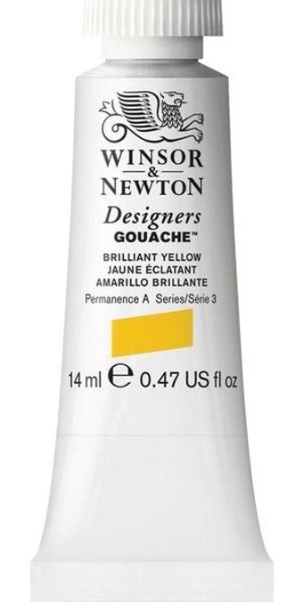 Winsor & Newton Designers 055 Tüp Sarı 14 ml Guaj Boya