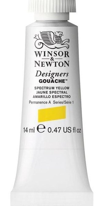 Winsor & Newton Designers 627 Tüp Sarı 14 ml Guaj Boya