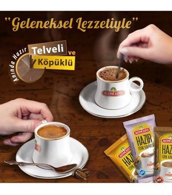 Altıncezve Sade Orta Kavrulmuş Türk Kahvesi 10x9 gr