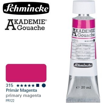 Schmincke 315 Primary Magenta Tüp Pembe 20 ml Guaj Boya