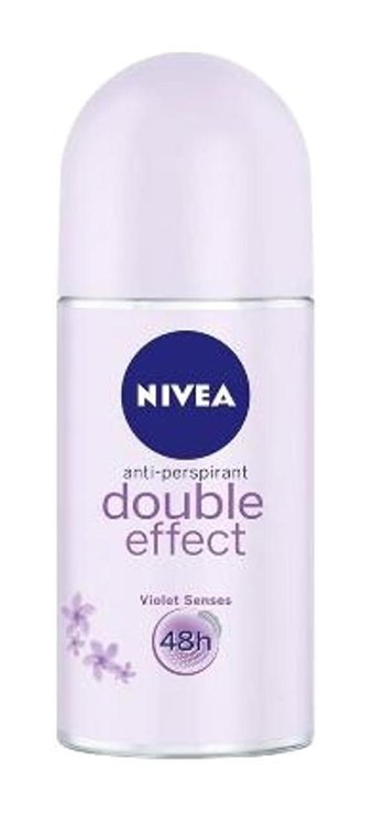 Nivea Double Effect Pudrasız Roll-On Kadın Deodorant 4x50 ml
