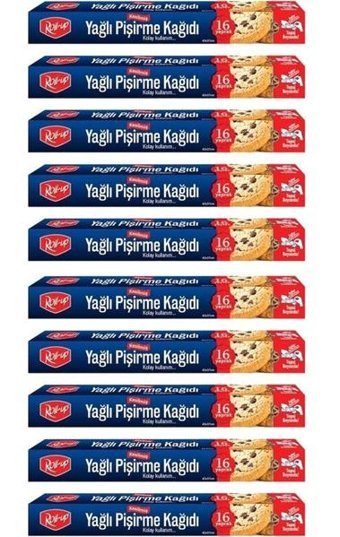 Roll Up Yağlı Pişirme Kağıdı 10x16 Adet