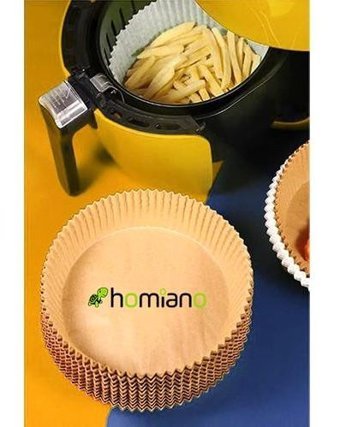 Homiano Fritöz Yağlı Airfryer Pişirme Kağıdı 50 Adet