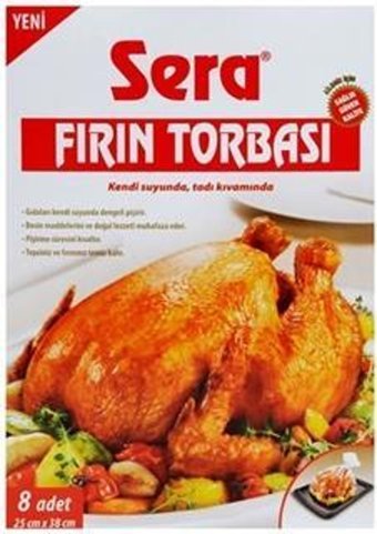 Sera Pişirme Torbası 4x8 Adet