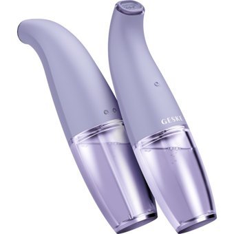 Geske Aqua-stream 8 İn 1 Tüm Ciltler İçin 3 Başlıklı Şarjlı Titreşimli Vakumlu Yüz Temizleme Cihazı Mor