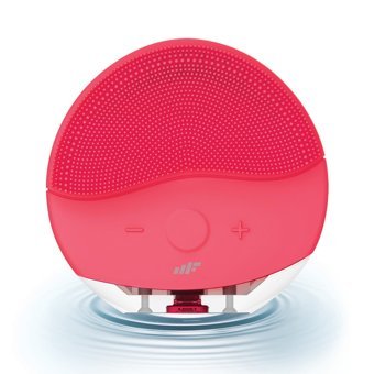 Mf Product Allure 0518 150 mAh Tüm Ciltler İçin 1 Başlıklı Fırçalı Silikon Şarjlı Titreşimli Yüz Temizleme Cihazı Pembe