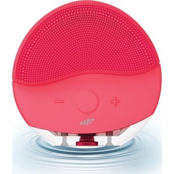 MF Product Allure 0518 Tüm Ciltler İçin 1 Başlıklı Fırçalı Silikon Şarjlı Titreşimli Yüz Temizleme Cihazı Pembe