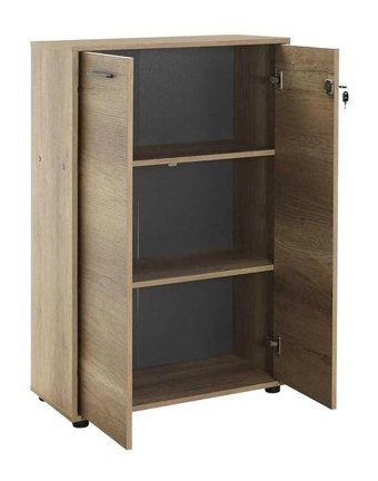Adore Mobilya Newyork Tek Bölmeli 2 Raflı Yonga Levha 72 x 110 x 34 cm Tori Kitaplık
