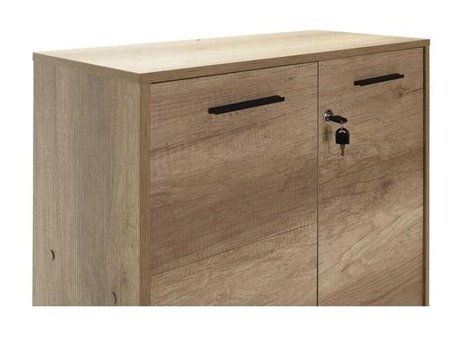 Adore Mobilya Newyork Tek Bölmeli 2 Raflı Yonga Levha 72 x 110 x 34 cm Tori Kitaplık