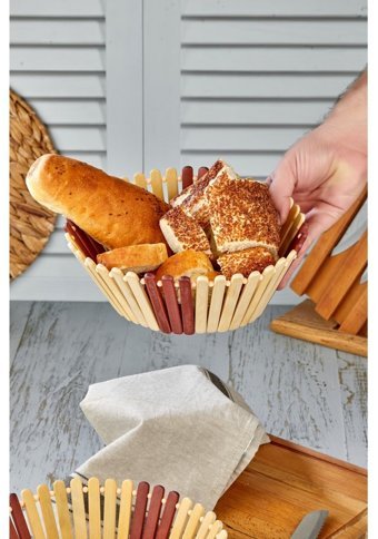 Cooker Ahşap Ekmek Kutusu