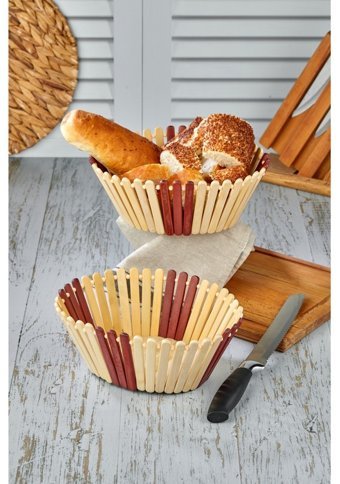 Cooker Ahşap Ekmek Kutusu