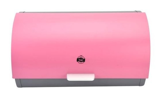 Taç Misa Kapaklı Pembe Ekmek Kutusu