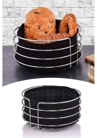 Tilbe Home Gümüş Ekmek Kutusu