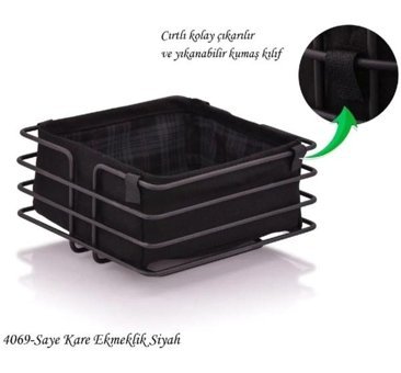 Devigo Siyah Ekmek Kutusu