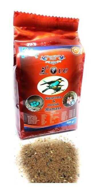 Beautiful Food Love Kabuksuz Karışık Vitaminli Yetişkin Kuş Yemi 5 kg