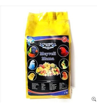 Beautiful Food Kabuksuz Meyveli Vitaminli Standart Kuş Yemi 1 kg