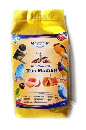 Beautiful Food Kabuksuz Karışık Vitaminli Yetişkin Kuş Yemi 1 kg