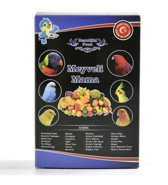 Beautiful Food Kabuksuz Meyveli Vitaminli Standart Kuş Yemi 250 gr
