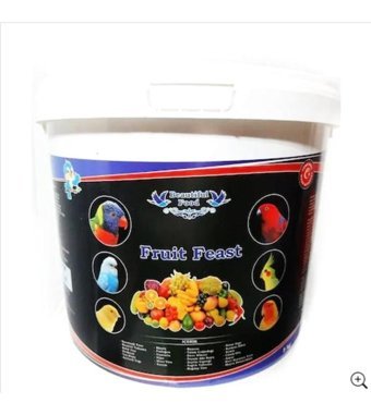 Beautiful Food Kabuksuz Meyveli Vitaminli Standart Kuş Yemi 5 kg