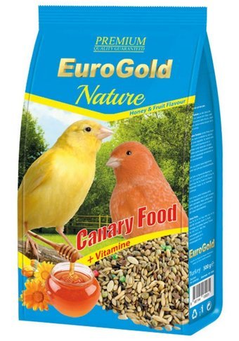 EuroGrold Kabuklu Ballı - Meyveli Vitaminli Standart Kuş Yemi 500 gr