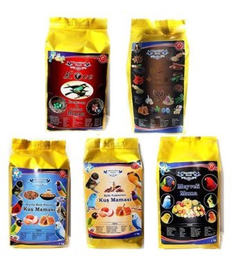 Beautiful Food Kabuksuz Karışık Vitaminli Yetişkin Kuş Yemi 5 kg