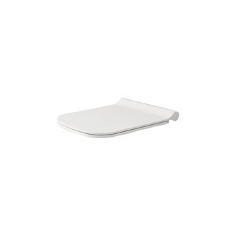 Bocchi A0334-002 Üstten Sıkmalı Yavaş Kapanan Mat Beyaz Kare Klozet Kapağı