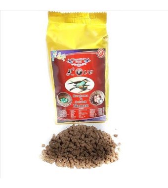 Beautiful Food Love Kabuksuz Karışık Vitaminli Yetişkin Kuş Yemi 1 kg