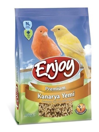 Enjoy Kabuklu Kenevirli Vitaminli Standart Kuş Yemi 400 gr