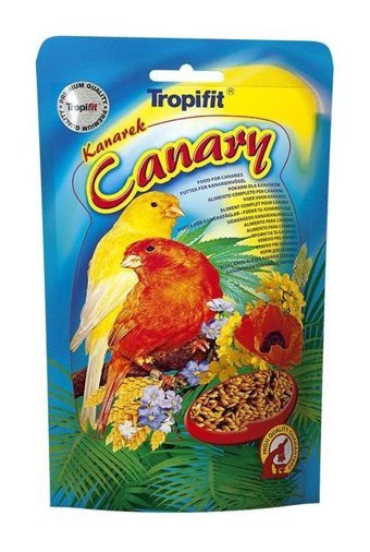 Tropifit Kabuksuz Buğdaylı - Nijer Tohumlu Standart Kuş Yemi 700 gr
