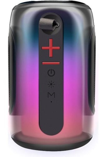Newface Pluse 8 Işıklı Siyah Bluetooth Hoparlör
