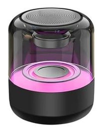 Concord Z5 Radyolu Işıklı Siyah Bluetooth Hoparlör
