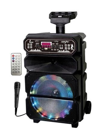 Sunix BTS-45 Radyolu Işıklı Siyah Bluetooth Hoparlör