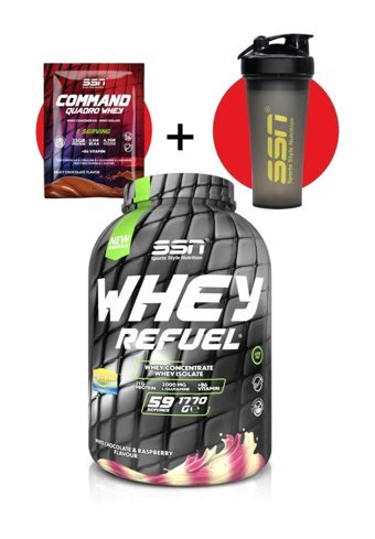 Ssn Sports Style Nutrition Ahududulu Beyaz Çikolatalı Whey Protein Tozu 1.77 kg
