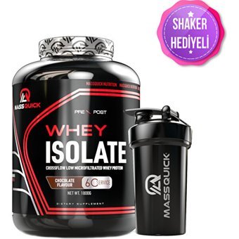 MassQuick Concentrate Çikolatalı Whey Protein Tozu 1.8 kg