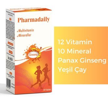 Pharmadaily Ginseng Yetişkin 30 Adet