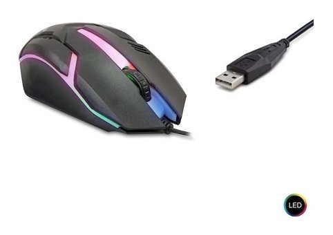 Polaxtor 8733-3D RGB Yatay Kablolu Siyah Optik Gaming Mouse