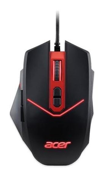 Acer Nitro 4.200 DPI RGB Yatay Makrolu Kablolu Siyah Optik Gaming Mouse