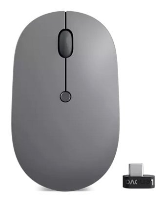 Lenovo Go Yatay Kablosuz Siyah Optik Mouse