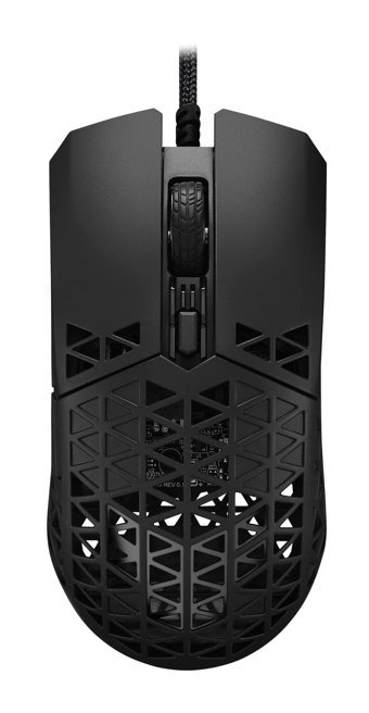 Asus Tuf Gaming M4 Air Yatay Makrolu Kablolu Siyah Optik Gaming Mouse