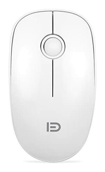 Mistaha V8 Sessiz Yatay Kablosuz Beyaz Optik Mouse