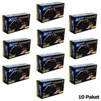 Dolphin Siyah Small Temizlik Eldiveni 10 Paket