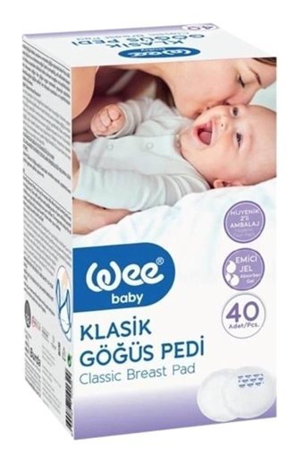 Wee Baby Klasik 40'lı Göğüs Pedi