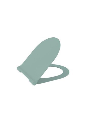 Bocchi A0336-027 Üstten Sıkmalı Yavaş Kapanan Mat Yeşil U Klozet Kapağı