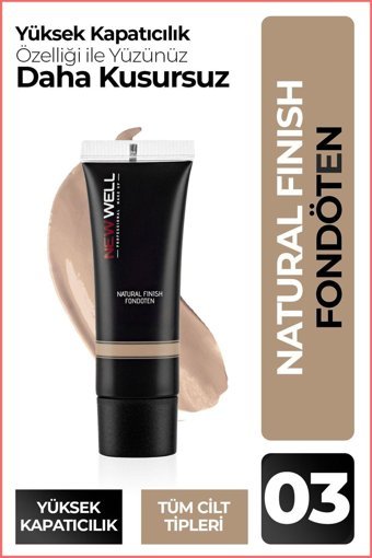 New Well 03 Serum Tüp Fondöten 30 ml