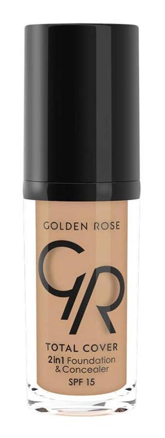 Golden Rose Total 2 in 1 Serum Tüp Fondöten 30 ml