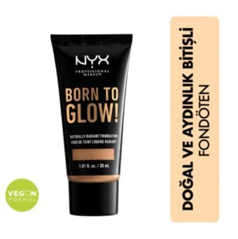 Nyx No: Camel Güneş Koruyuculu Serum Tüp Fondöten 30 ml