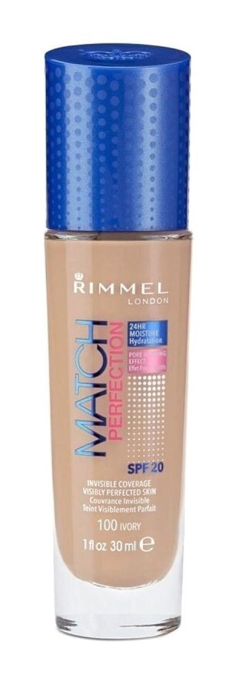 Rimmel London Match Perfection Serum Tüp Fondöten 30 ml