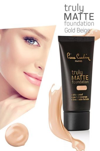 Pierre Cardin Truly Matte Fondöten-G. Beige Serum Tüp Fondöten 30 ml